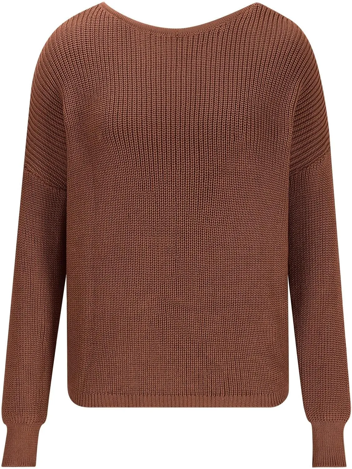2024 Fall Winter Sweaters for Women Off The Shoulder Sweater Oversized Knit Long Sleeve Sweaters Tunic Tops