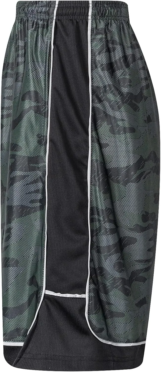 Abovewater Men's Basketball Shorts Quick-Dry Running & Gym Shorts with Drawstring & Pockets