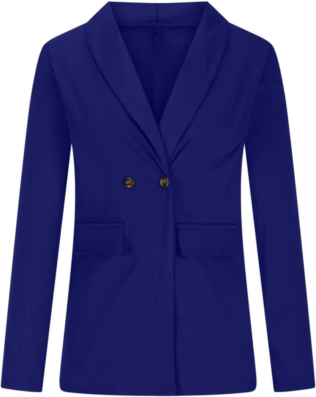 Blazer for Women Long Sleeve Lapel Open Front Business Casual Workwear Coat Solid Trendy Office Work Tailored Jackets