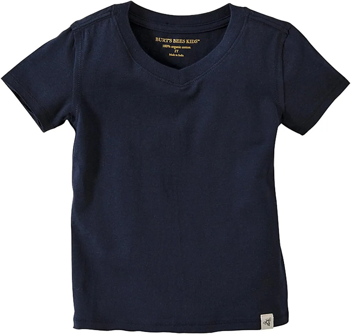 Burt's Bees Baby Baby Boys Tees, Short Long Sleeve T-Shirt V-Neck Crew Infant and Toddler Top, 100% Organic Cotton