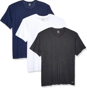 Calvin Klein Men's Cotton Classics 3-Pack Crew Neck T-Shirts