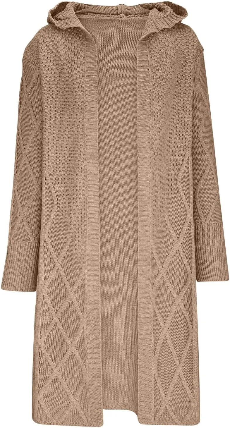 Cardigan Sweaters Womens Oversized Chunky Kimono Slouchy Wrap Batwing Sleeve Sweater Open Front Outwear Knitwear Coats