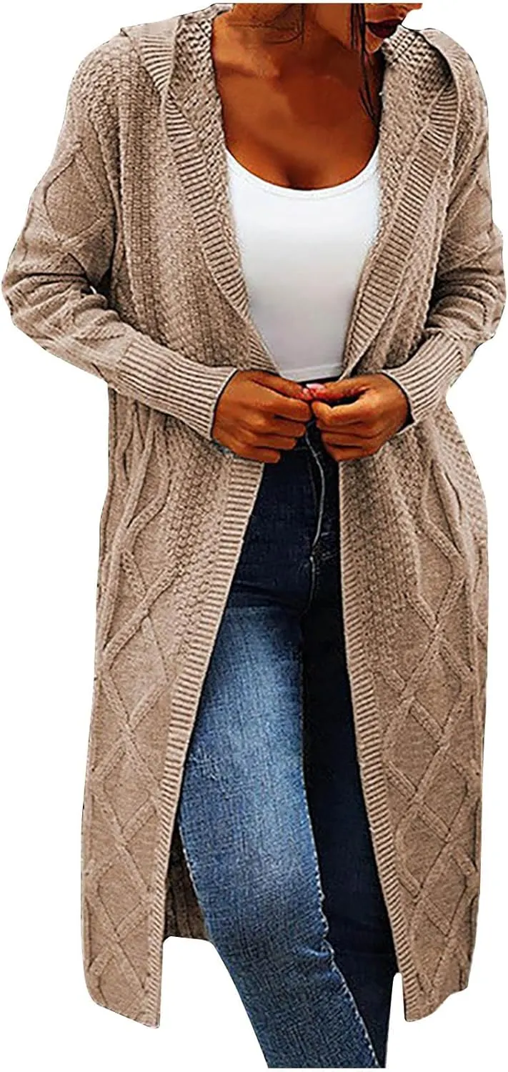 Cardigan Sweaters Womens Oversized Chunky Kimono Slouchy Wrap Batwing Sleeve Sweater Open Front Outwear Knitwear Coats