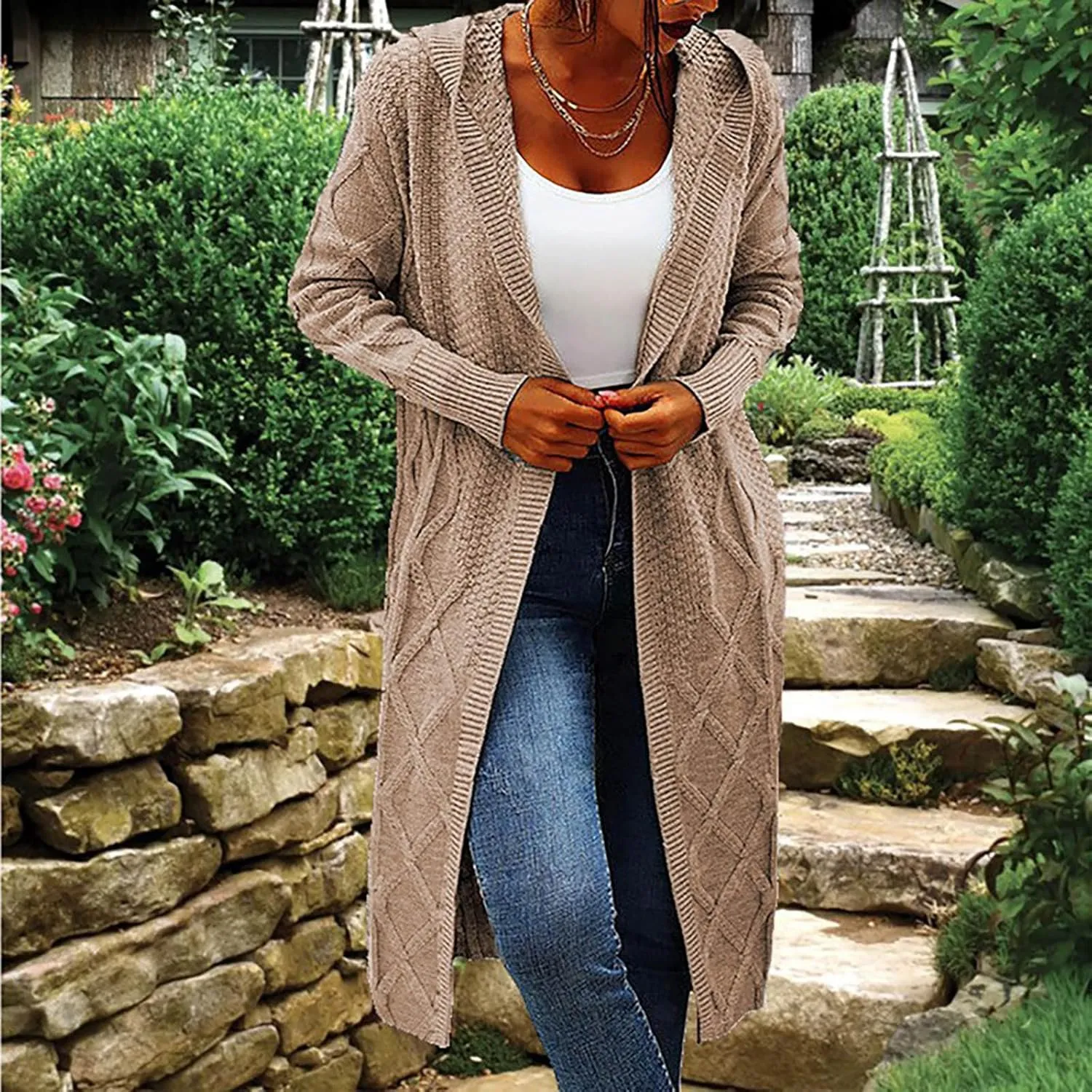 Cardigan Sweaters Womens Oversized Chunky Kimono Slouchy Wrap Batwing Sleeve Sweater Open Front Outwear Knitwear Coats