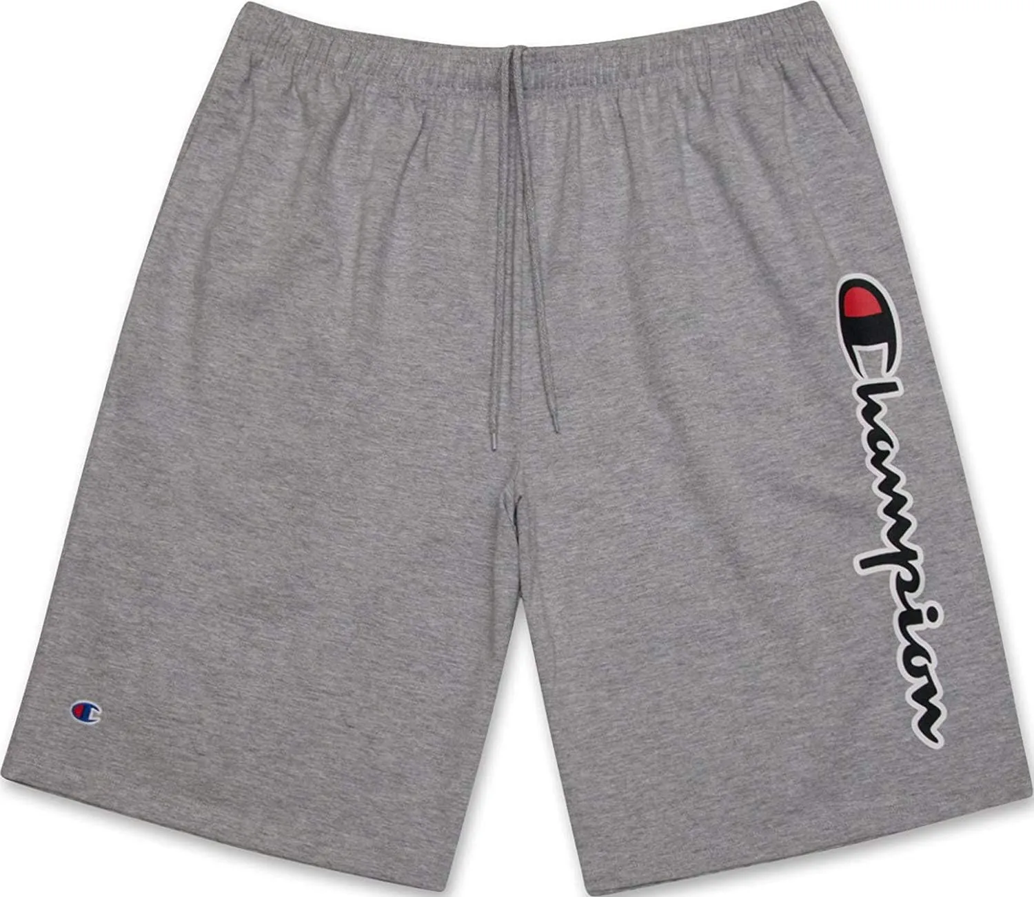 Champion Big and Tall Shorts for Men – Side Script Jersey Athletic Gym Shorts