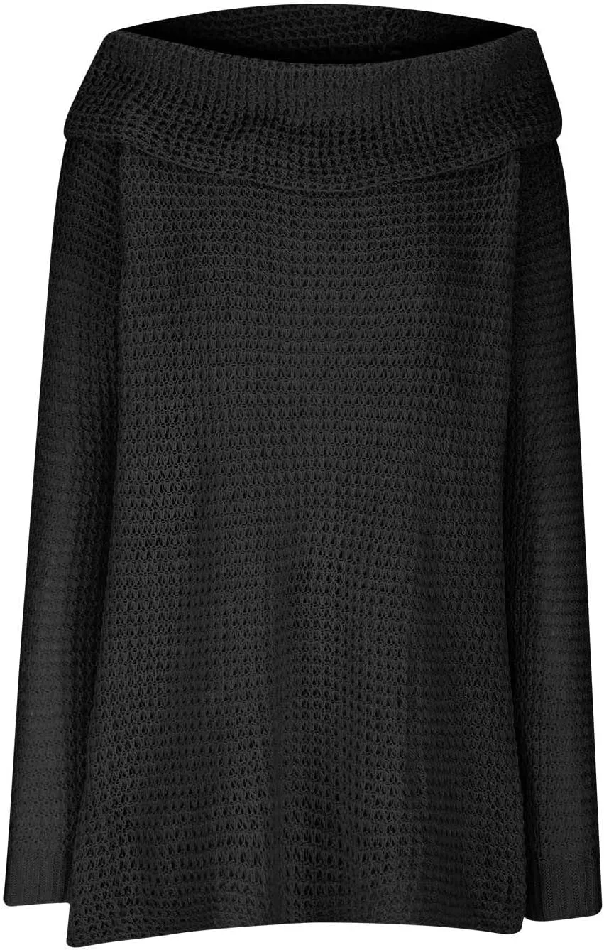 Chunky Knit Sweater for Women Long Sleeve Turtleneck Pullover Tops Comfy Warm Jumper Solid Classic Casual Sweaters