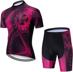 Cycling Jersey Set Mens Short Sleeves Biking Jerseys Bicycle Jacket Clothing Suit C113