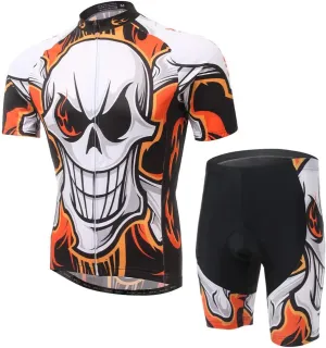 Cycling Jersey Set Mens Short Sleeves Biking Jerseys Bicycle Jacket Clothing Suit C118