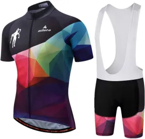 Cycling Jersey Set Mens Short Sleeves Biking Jerseys Bicycle Jacket Clothing Suit C120