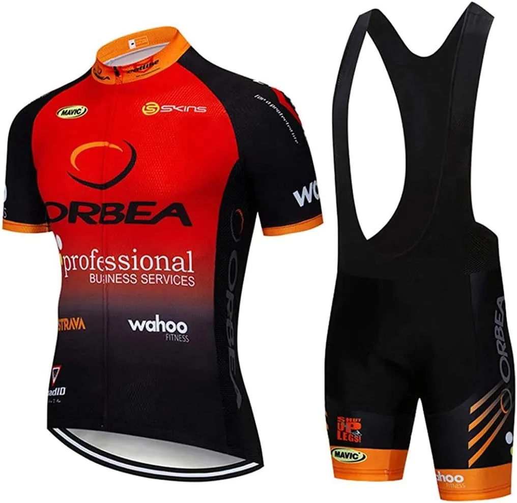 Cycling Jersey Set Mens Short Sleeves Biking Jerseys Bicycle Jacket Clothing Suit C93