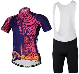 Cycling Jersey Set Mens Short Sleeves Biking Jerseys Bicycle Jacket Clothing V100