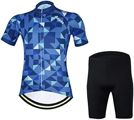 Cycling Jersey Set Mens Short Sleeves Biking Jerseys Bicycle Jacket Clothing V107