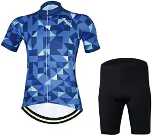 Cycling Jersey Set Mens Short Sleeves Biking Jerseys Bicycle Jacket Clothing V107