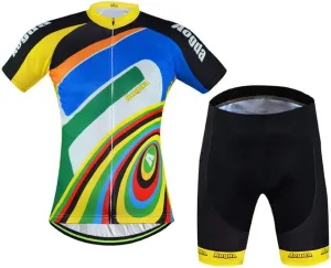 Cycling Jersey Set Mens Short Sleeves Biking Jerseys Bicycle Jacket Clothing V126
