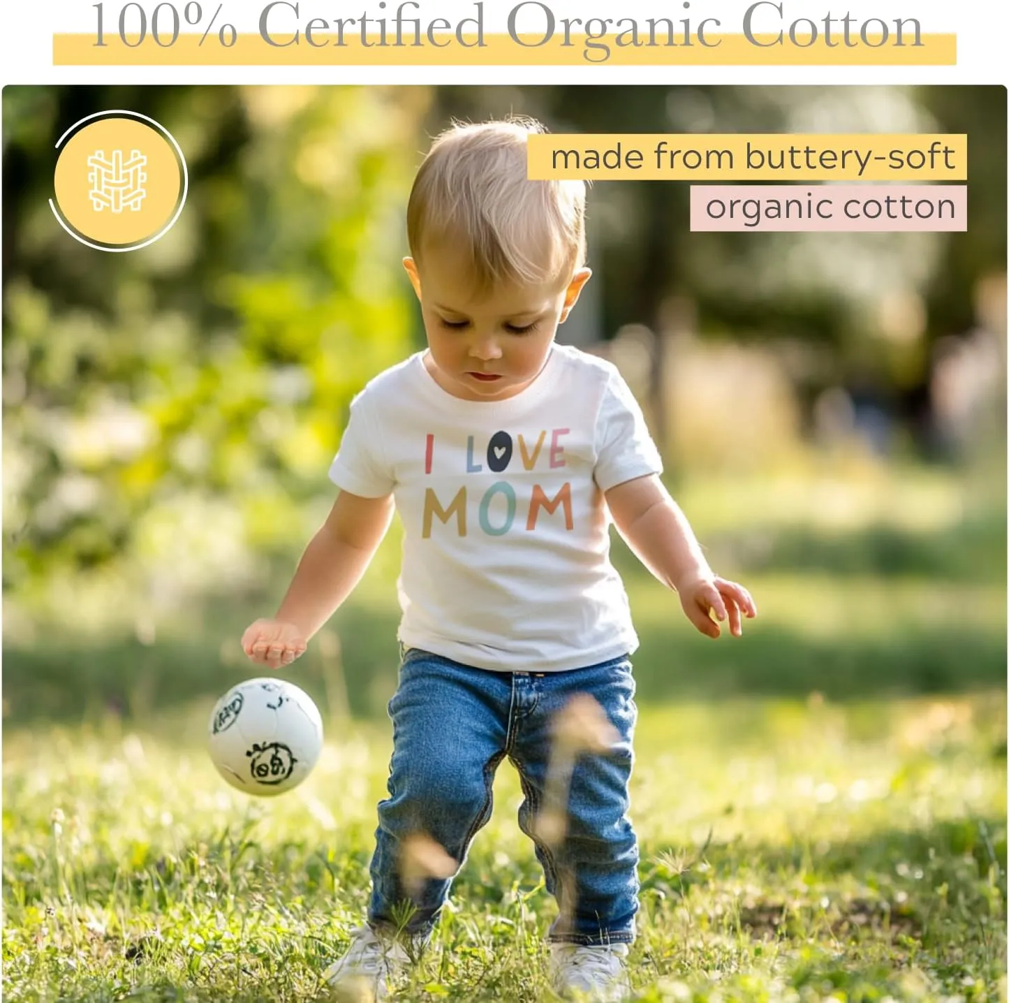 Finn   Emma - Organic Cotton Graphic Toddler Tees - T-Shirts for 12 Months to 4T - Available in Multiple Graphic Designs