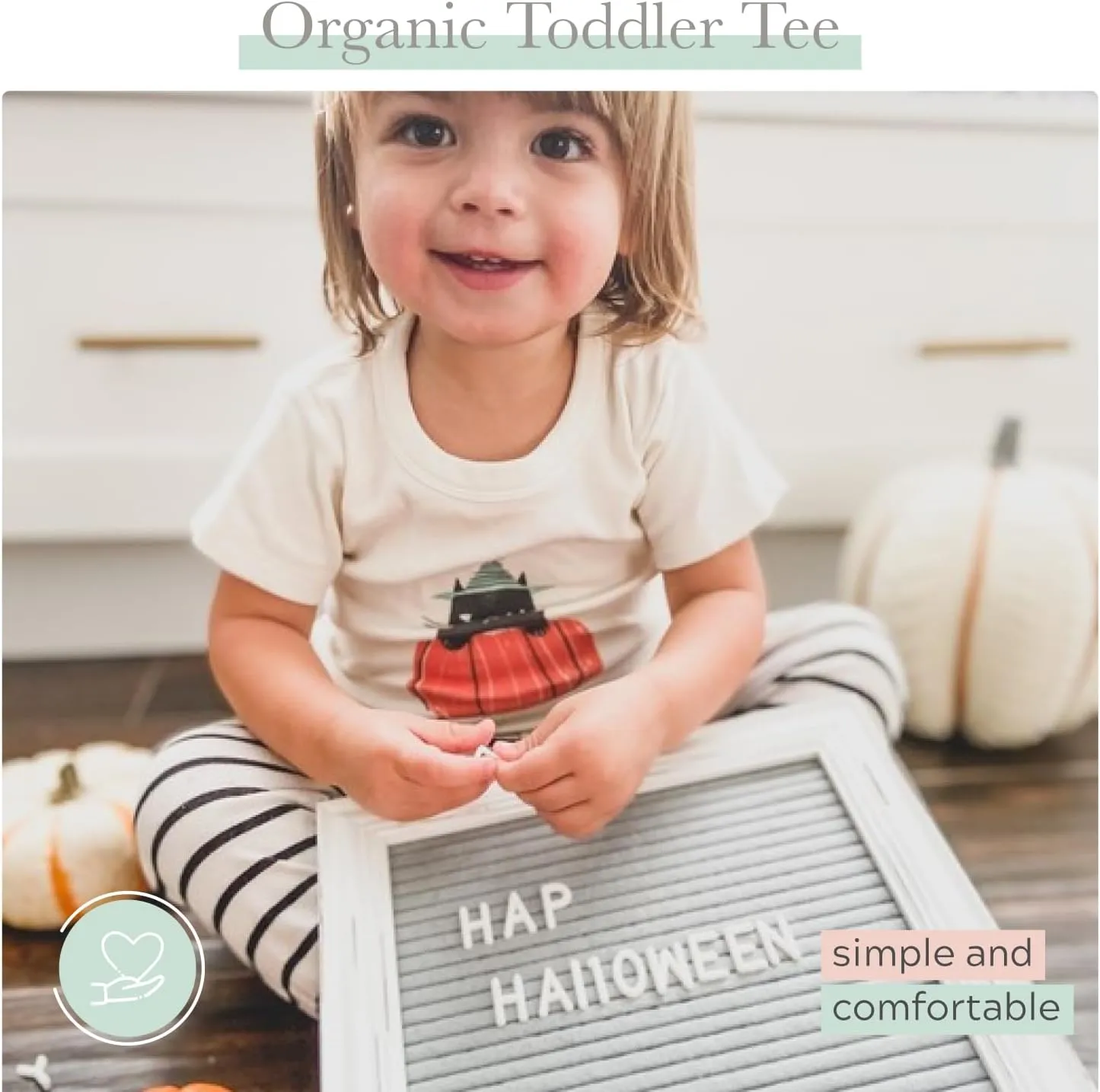 Finn   Emma - Organic Cotton Graphic Toddler Tees - T-Shirts for 12 Months to 4T - Available in Multiple Graphic Designs