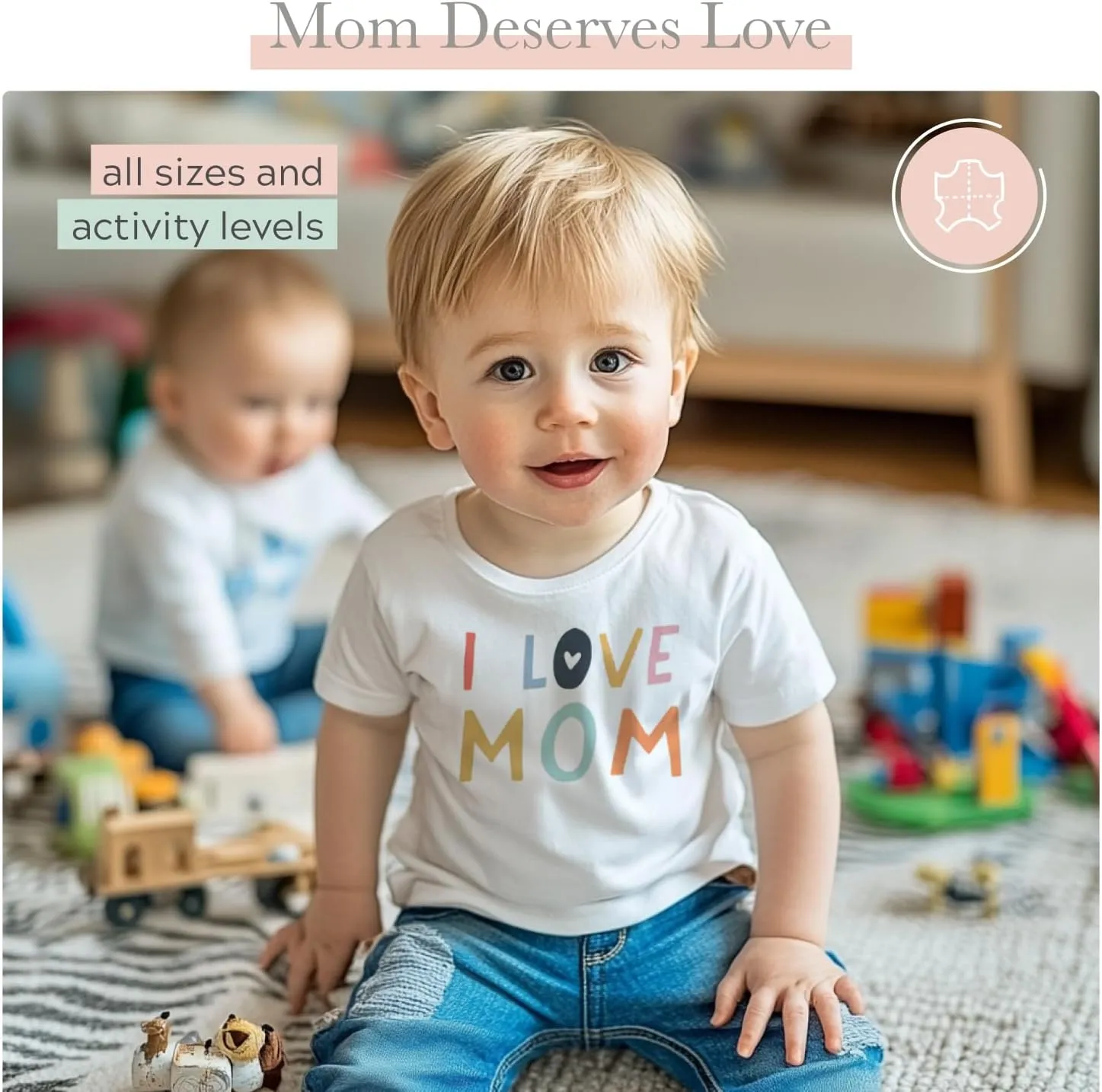 Finn   Emma - Organic Cotton Graphic Toddler Tees - T-Shirts for 12 Months to 4T - Available in Multiple Graphic Designs