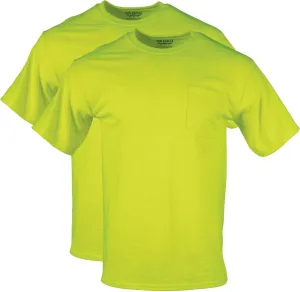 Gildan Adult DryBlend Workwear T-Shirts with Pocket, 2-Pack