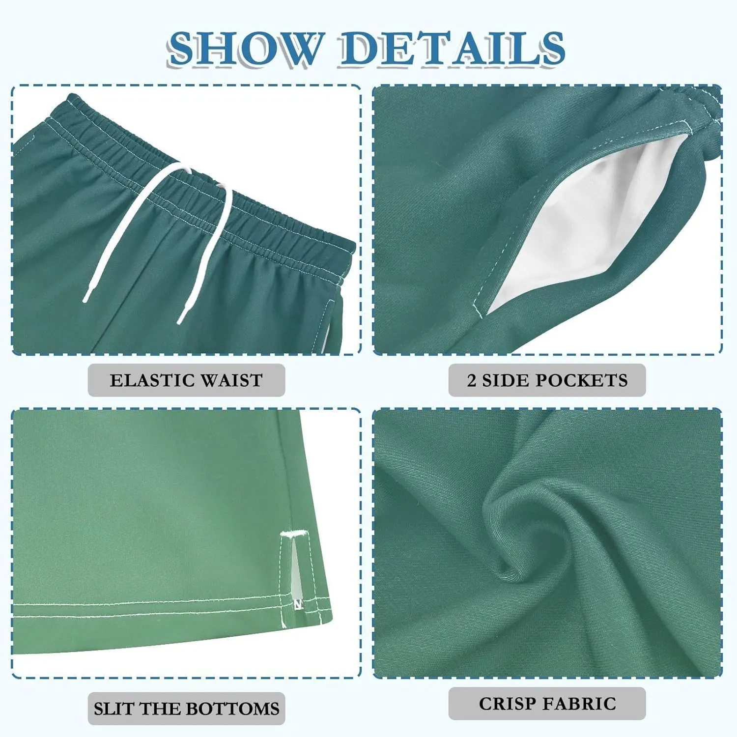 Gradient Boys Athletic Shorts Quick Dry Active Soccer Shorts with Pockets for Kids
