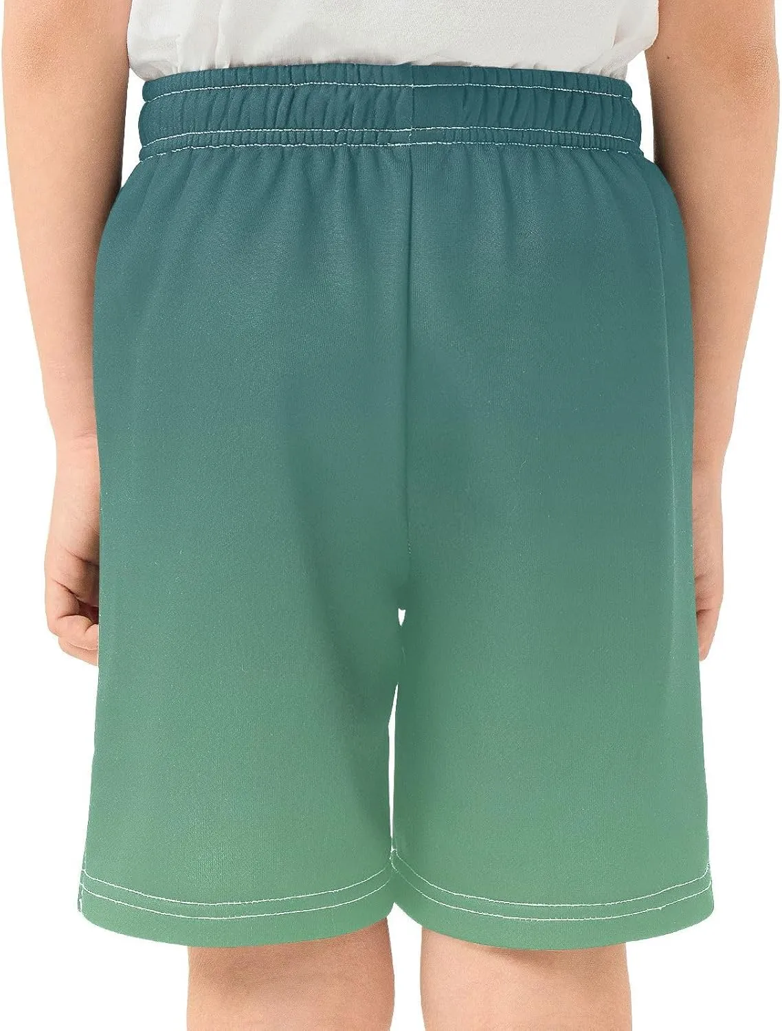Gradient Boys Athletic Shorts Quick Dry Active Soccer Shorts with Pockets for Kids