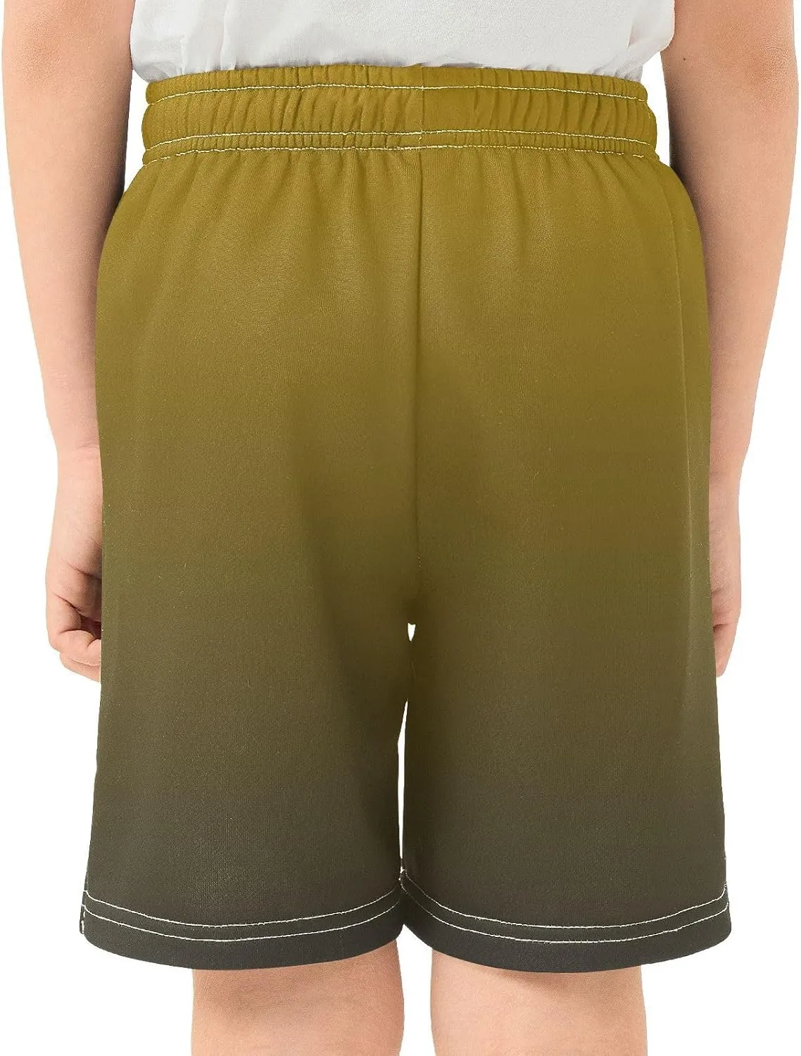 Gradient Boys Athletic Shorts Quick Dry Kids Active Soccer Shorts with Pockets