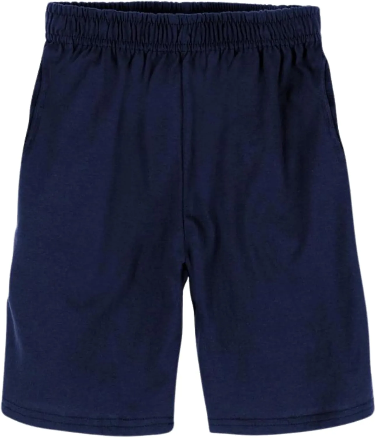 Hanes Boys’ Jersey Shorts Pack, 2-Pack, Cotton Shorts for Boys with Pockets, Pull-On Shorts