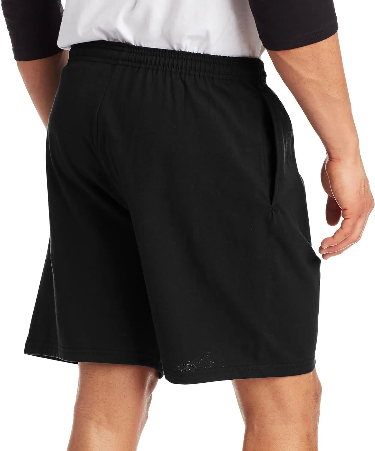 Hanes Men's Jersey Pocket Short