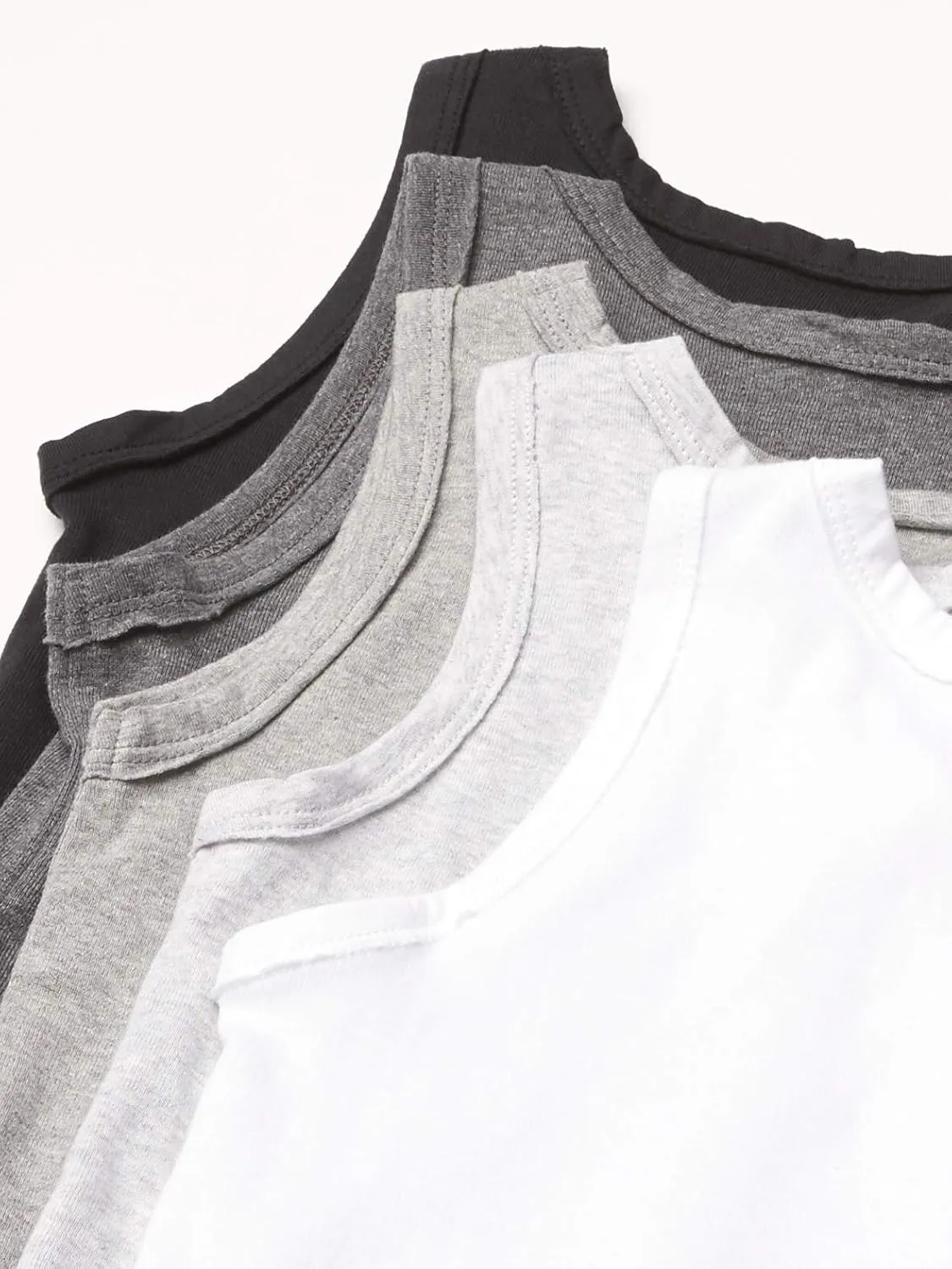 HonestBaby Multipack Long Sleeve T-shirts Tee 100% Organic Cotton Baby, Toddler, Kids, Boys, Girls