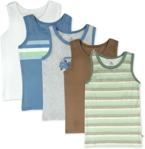 HonestBaby Multipack Long Sleeve T-shirts Tee 100% Organic Cotton Baby, Toddler, Kids, Boys, Girls