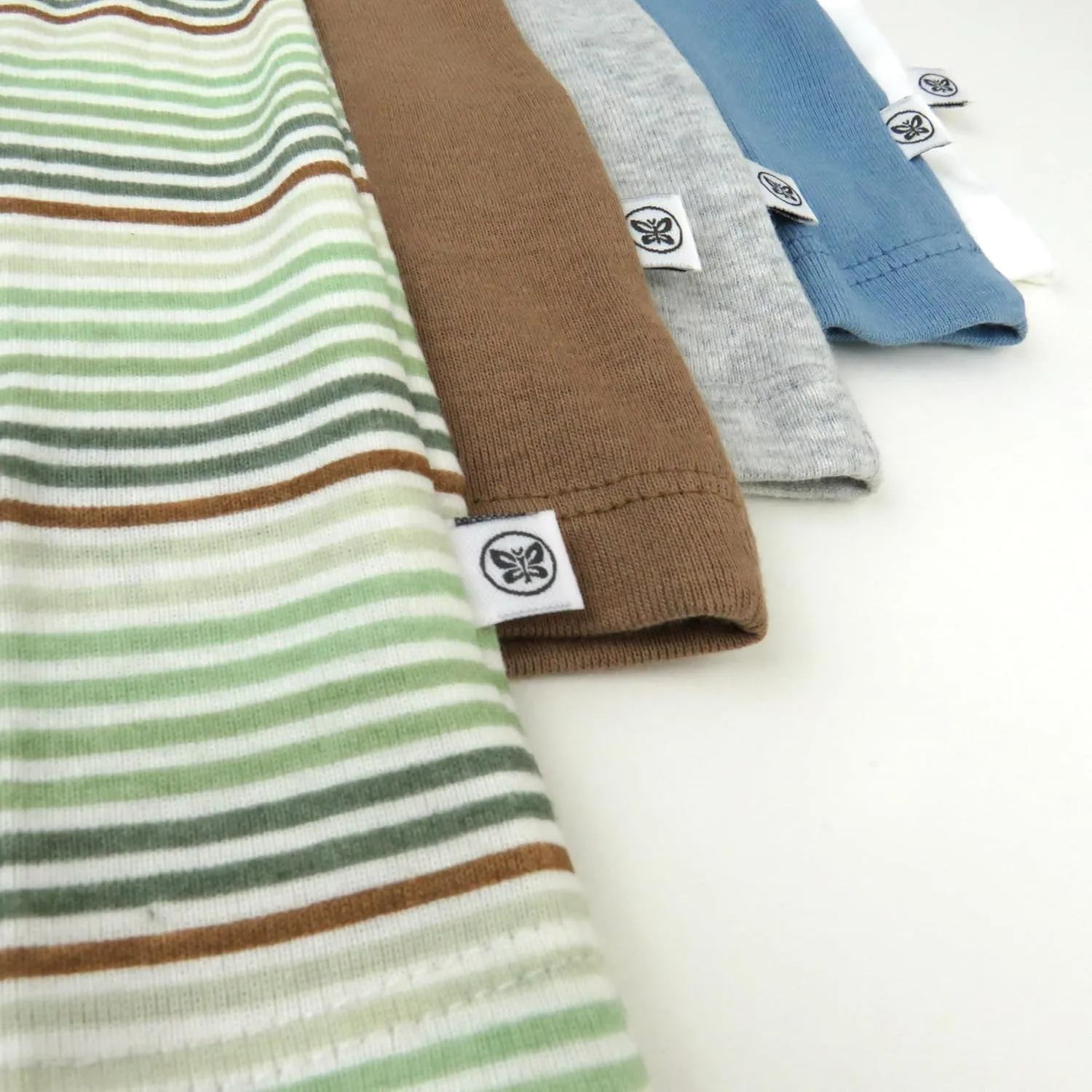 HonestBaby Multipack Long Sleeve T-shirts Tee 100% Organic Cotton Baby, Toddler, Kids, Boys, Girls