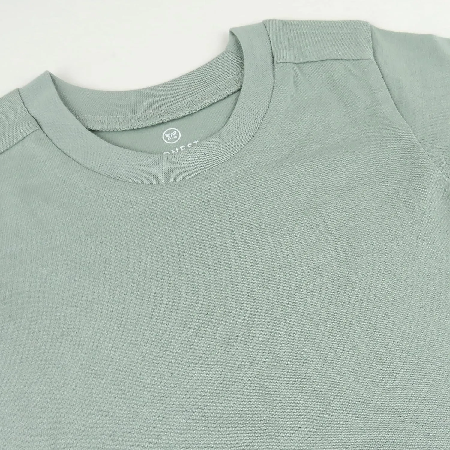 HonestBaby Multipack Long Sleeve T-shirts Tee 100% Organic Cotton Baby, Toddler, Kids, Boys, Girls