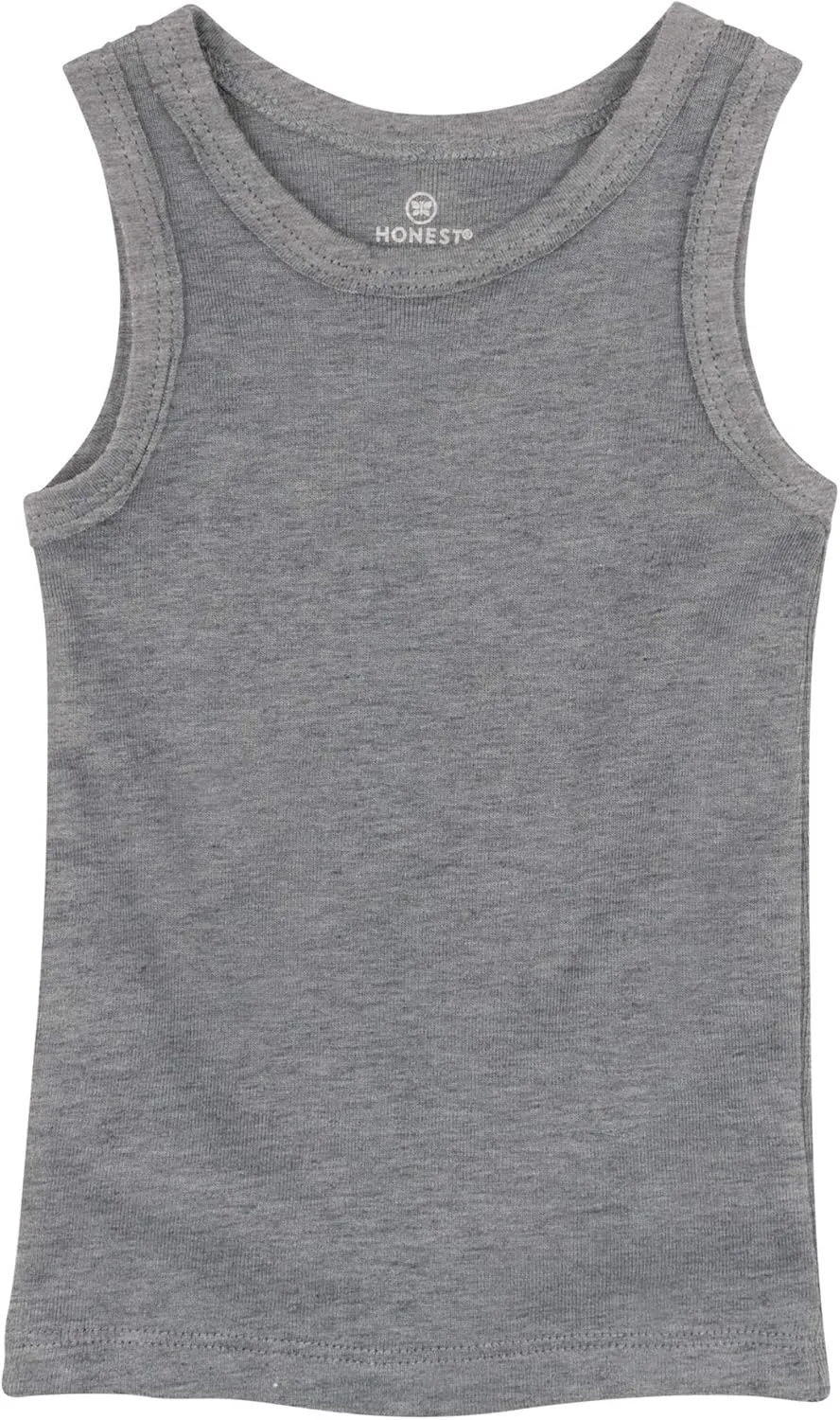 HonestBaby Multipack Long Sleeve T-shirts Tee 100% Organic Cotton Baby, Toddler, Kids, Boys, Girls