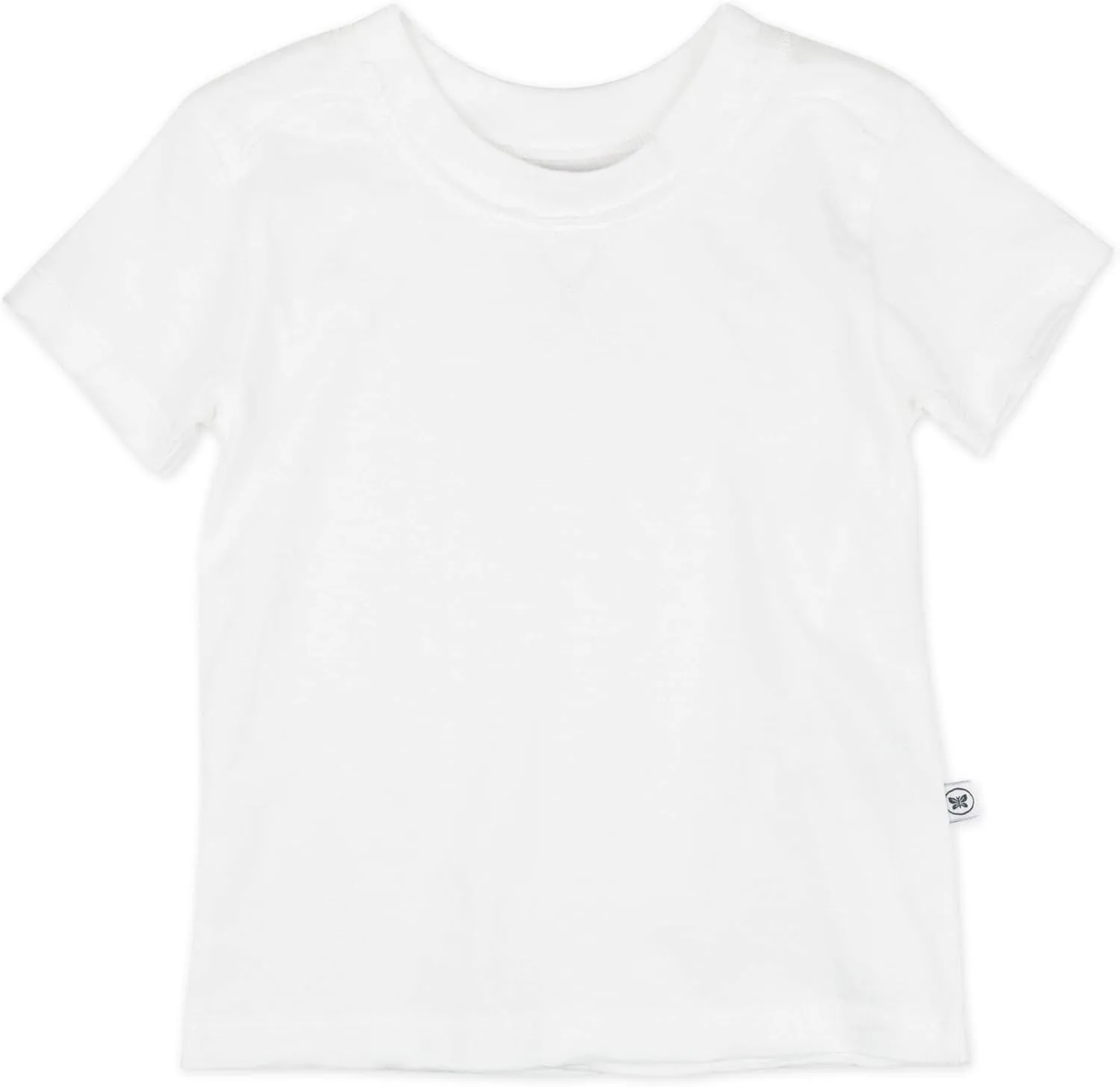 HonestBaby Multipack Short Sleeve T-Shirt Tee 100% Organic Cotton Infant Baby, Toddler, Little Kids Boys, Girls, Unisex
