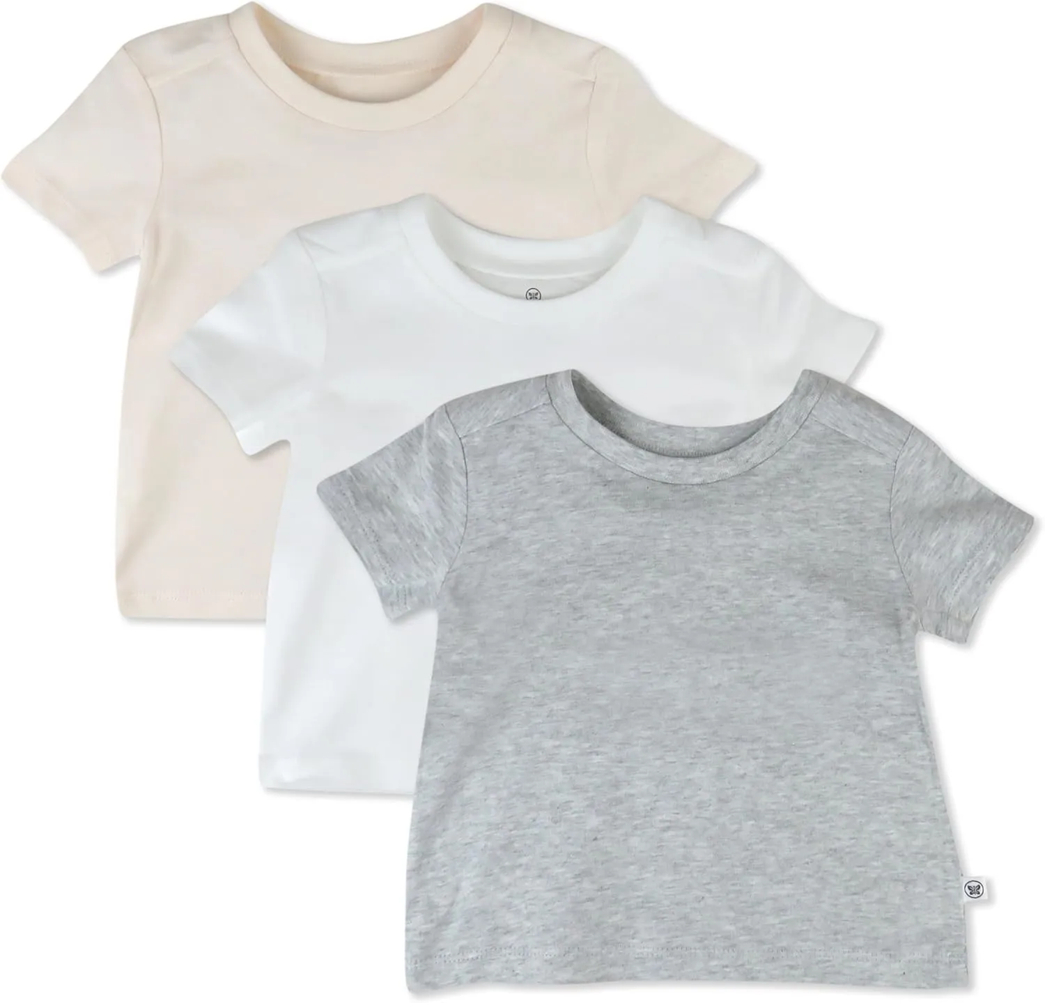 HonestBaby Variety Short Sleeve T-shirts 100% Organic Cotton Baby, Toddler, Little Kids Boys, Girls, Unisex