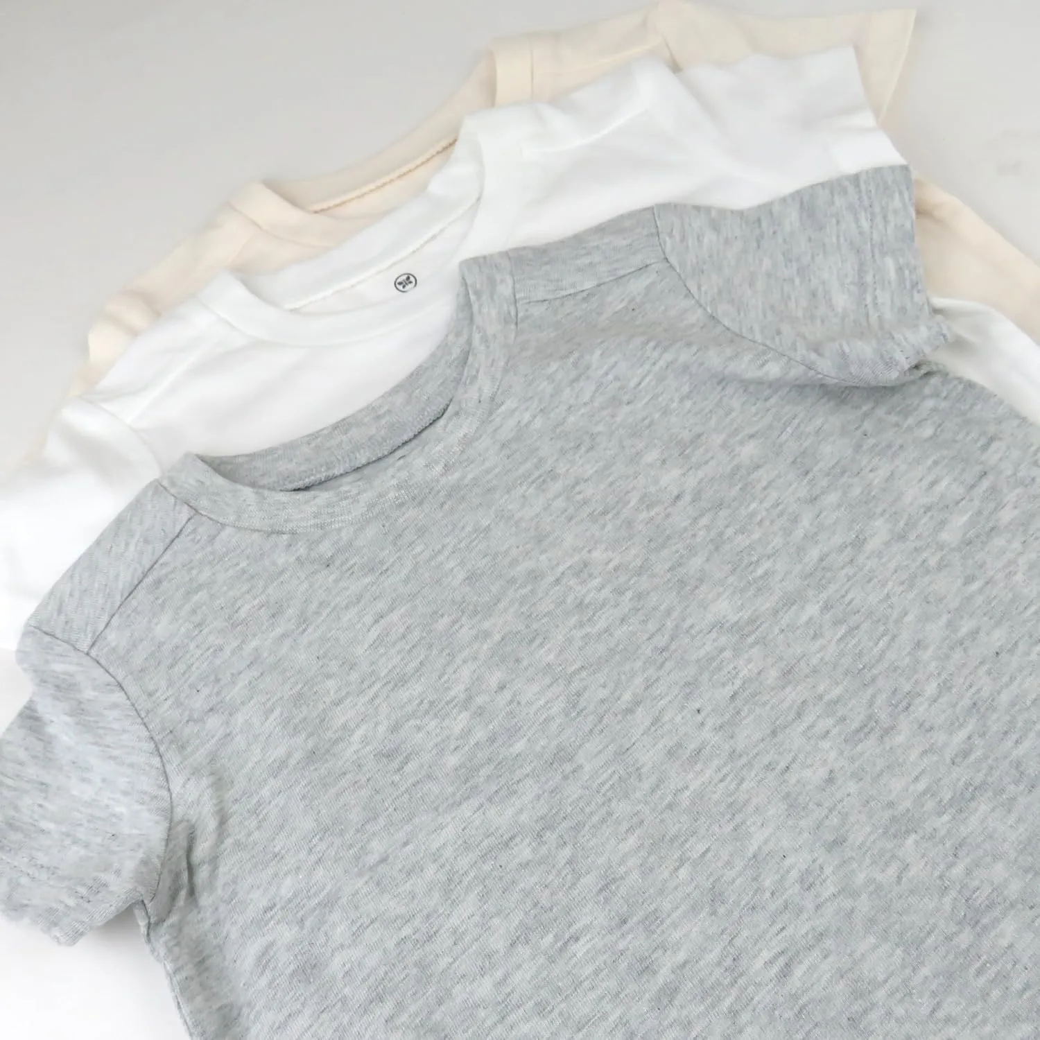 HonestBaby Variety Short Sleeve T-shirts 100% Organic Cotton Baby, Toddler, Little Kids Boys, Girls, Unisex