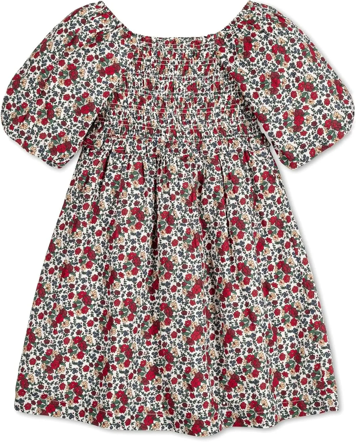 Hope & Henry Girls' Eyelet Shift Dress