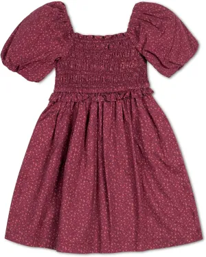 Hope & Henry Girls' Eyelet Shift Dress