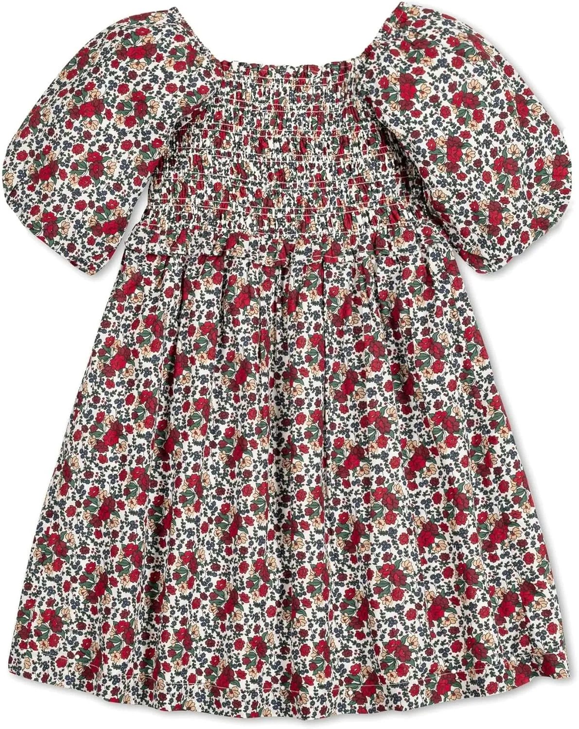 Hope & Henry Girls' Eyelet Shift Dress