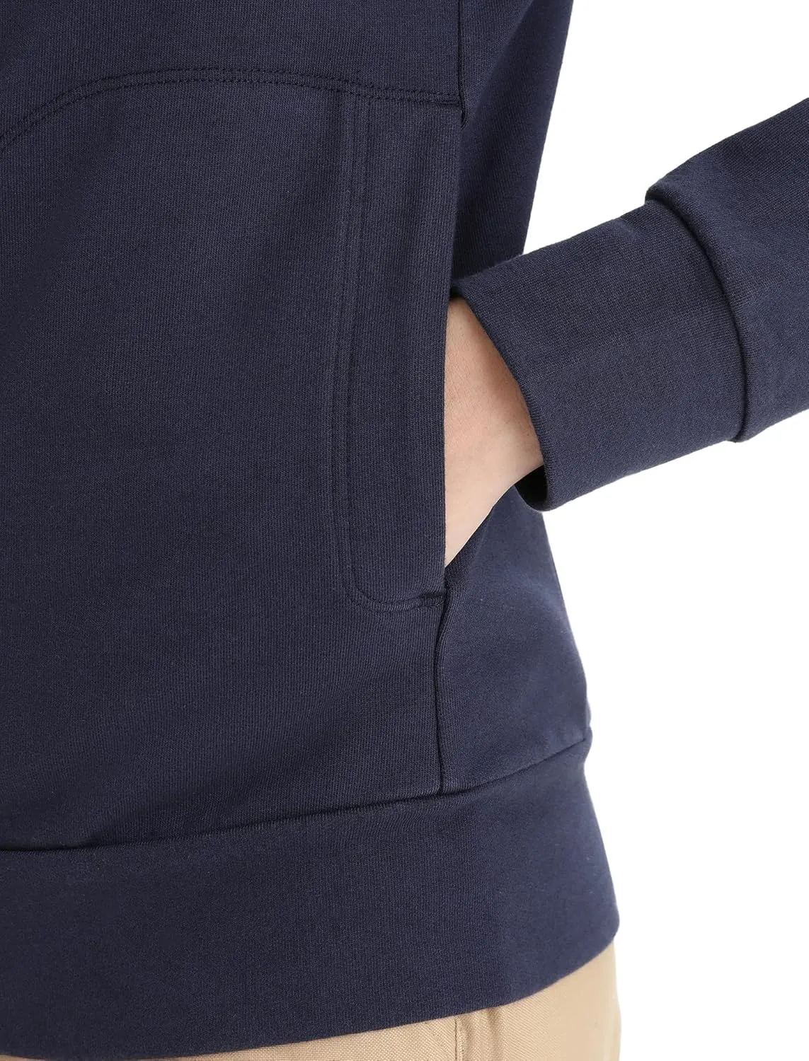 Icebreaker Merino Women's Central Long Sleeve Full-Zip Casual Wool Lounge Sweatshirt