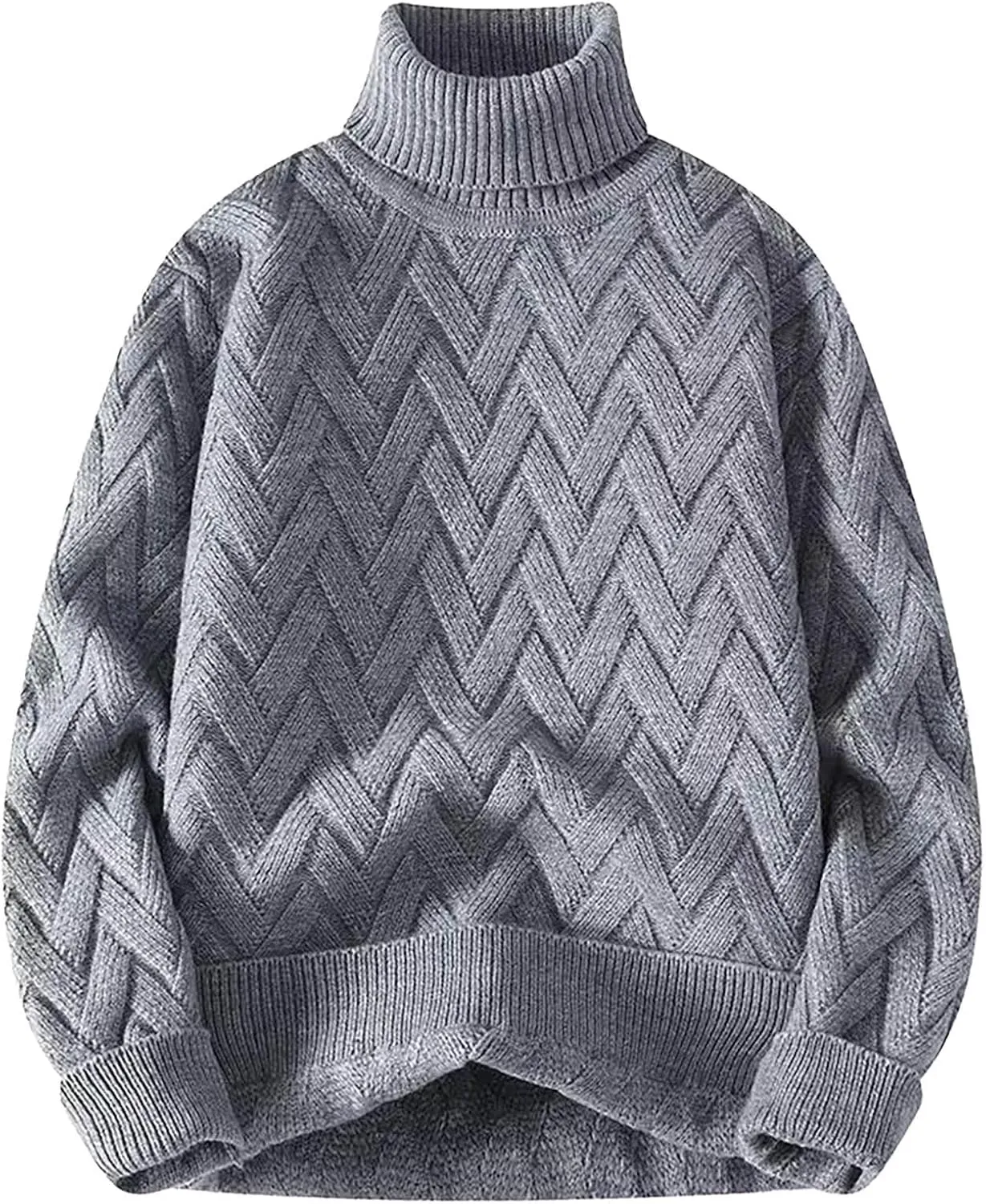 Knit Sweater for Women Oversized Cable Knit Chunky Baggy Loose Sweater Long Sleeve Crewneck Pullover Outfits