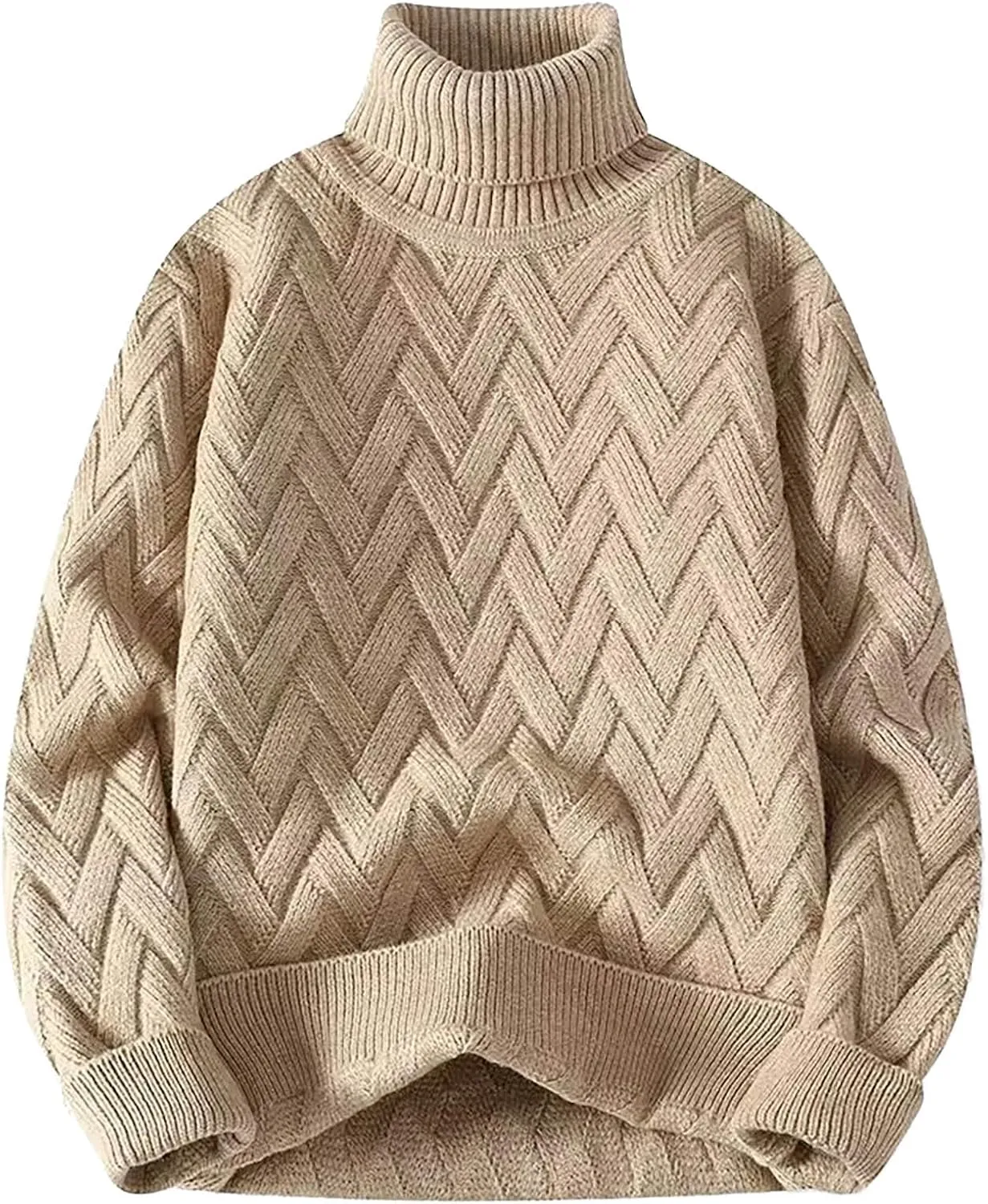 Knit Sweater for Women Oversized Cable Knit Chunky Baggy Loose Sweater Long Sleeve Crewneck Pullover Outfits
