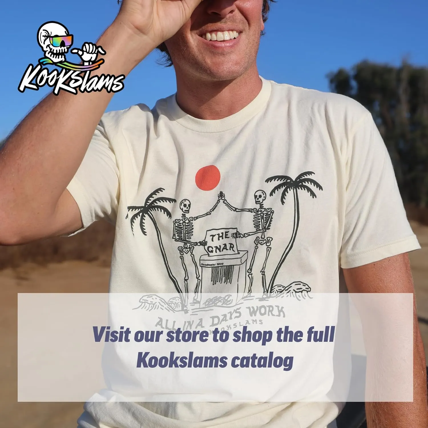 Kookslams Fried Chicken T-Shirt, Trendy Novelty Short Sleeve Tee for Men & Women, Soft Material