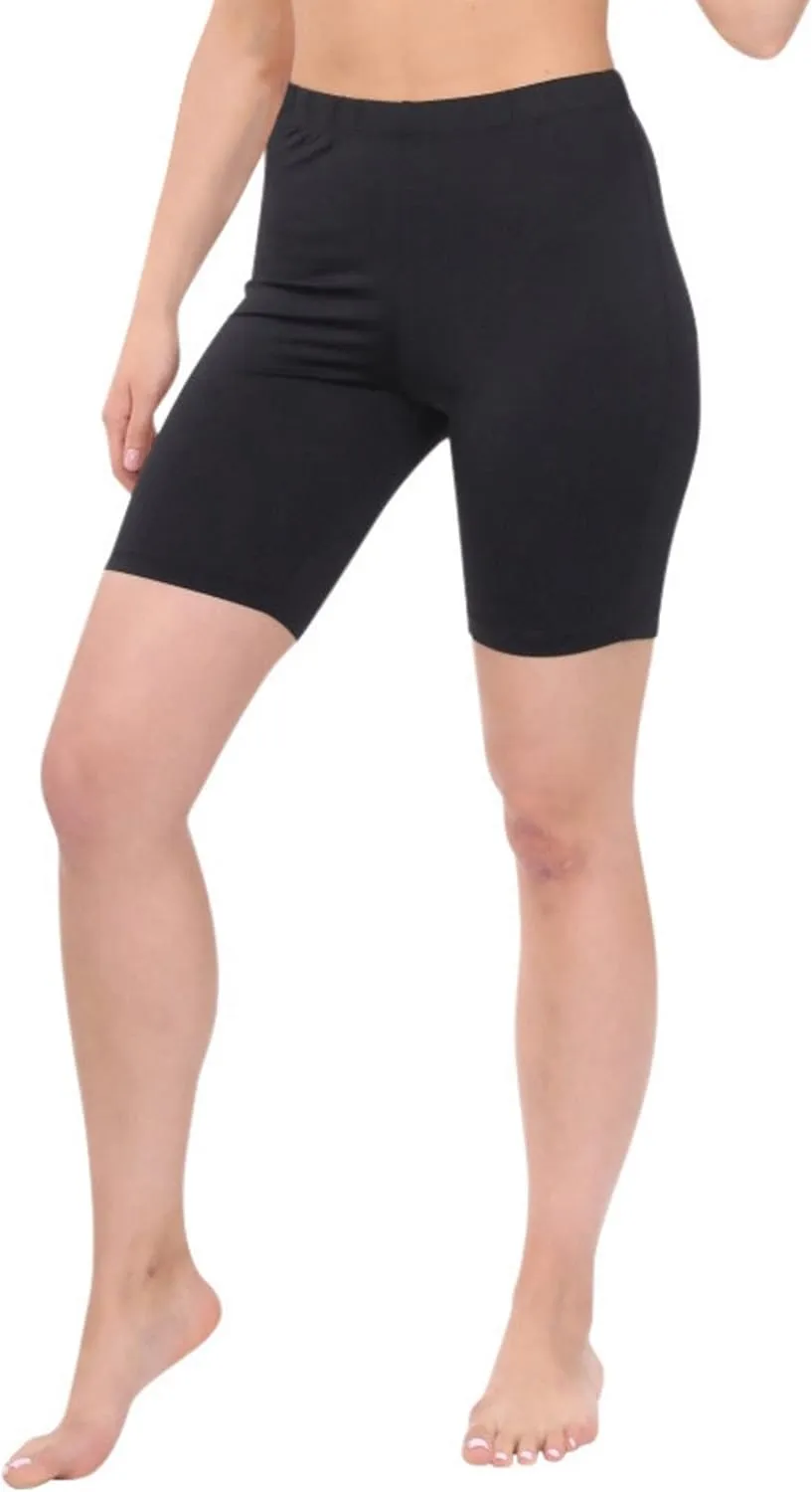 Kosher Casual Women's Modest Polyamide 'Quick Dry' Bike Shorts