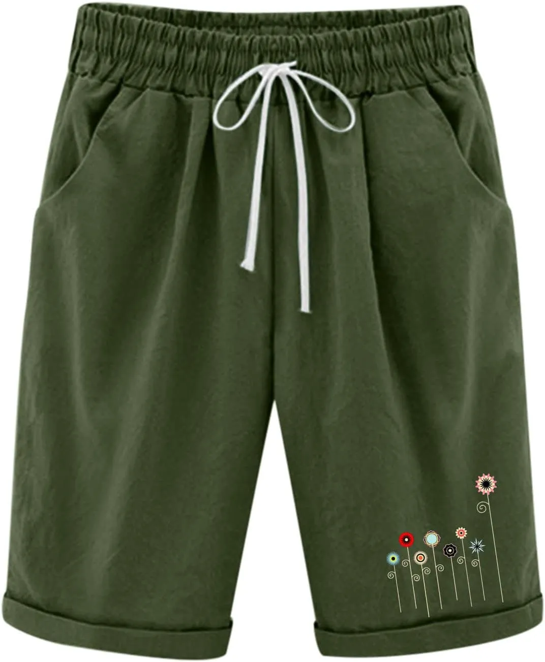 LCMTWX Shorts for Women Casual Pants High-Waist Sports Loose Shorts Casual Fashion Pants Shorts for Women Denim Shorts