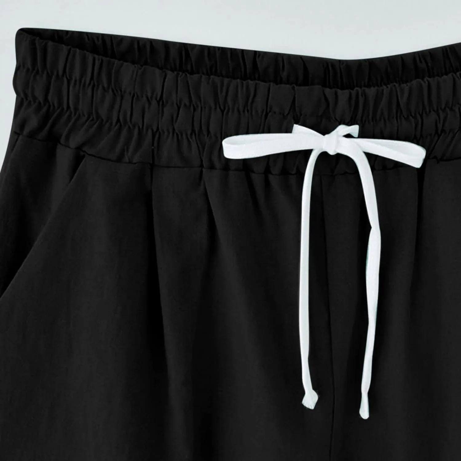 LCMTWX Shorts for Women Casual Pants High-Waist Sports Loose Shorts Casual Fashion Pants Shorts for Women Denim Shorts