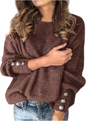LCMTWX Women Autumn Winter Colorblock Pullover Sweaters Loose Sweater Pullover Loose Chunky Knit Jumper Tops Blouse 2023