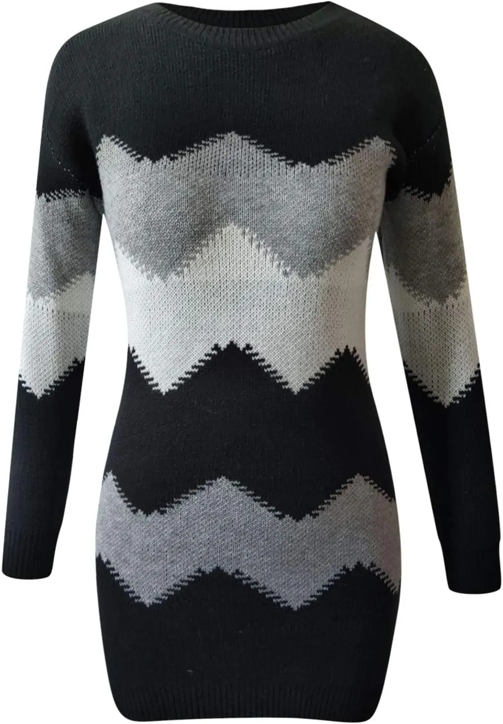 LCMTWX Women's Crewneck Oversized Sweater Dress 2023 Oversized Pullover Dresses Oversized Pullover