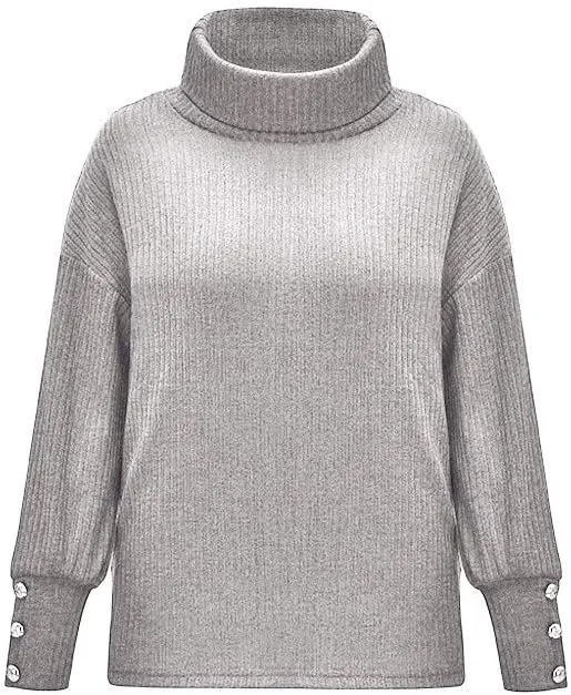 LCMTWX Womens Oversized Sweaters Casual Pullover Knitted Tops Loose Sleeve Sweater 2023 Fall Oversized Ribbed Knit Sweaters
