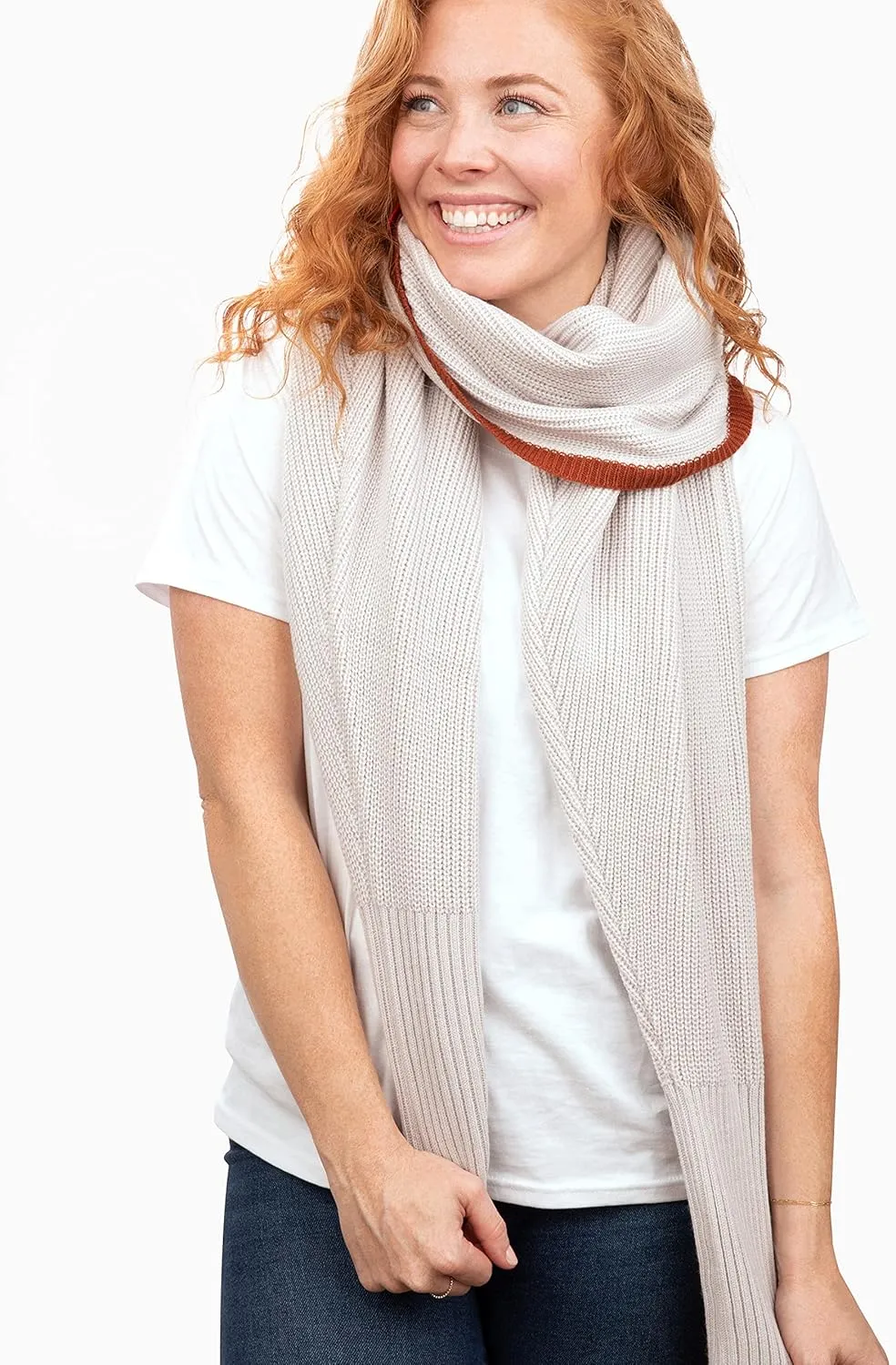 LEFF 360 Women Cardigan - Long Sleeve Sweater - Loose Warm Knit Sweaters - Open Front or Back - Arm Warmer - Knitwear