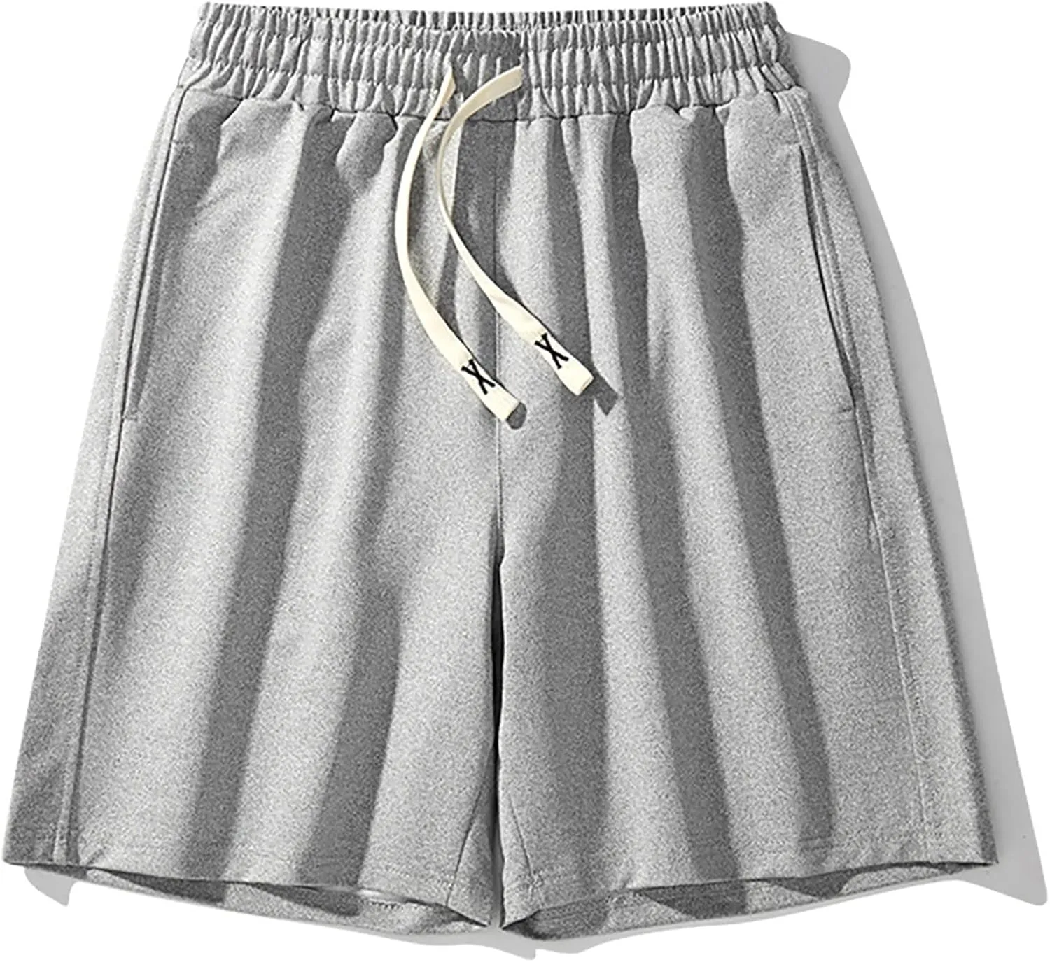 Loose Fit Lounge Shorts Men's Workout Cotton Shorts Big and Tall Gym Shorts Athletic Shorts Lightweight Summer Shorts